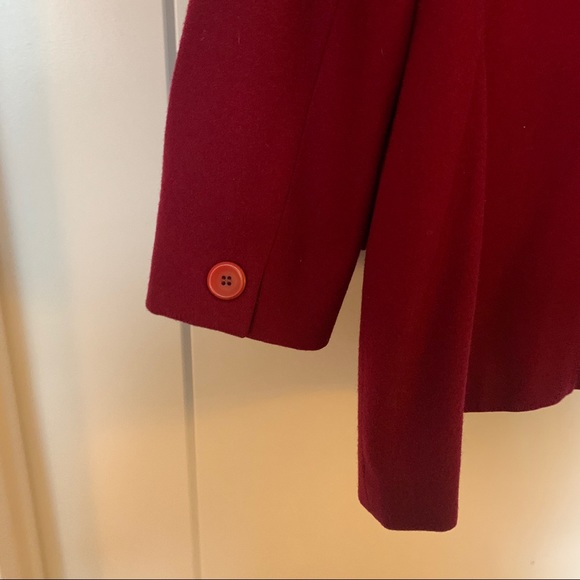 Pendleton Red Wool Blazer - Picture 9 of 11